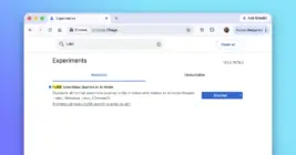 Google claims a Chrome flag defaulting to AI Mode was just an 