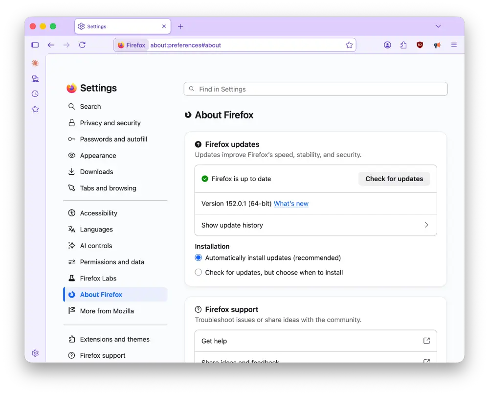 firefox-152-0-1-update-page