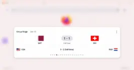 Firefox is adding a built-in sports widget just in time for the World Cup