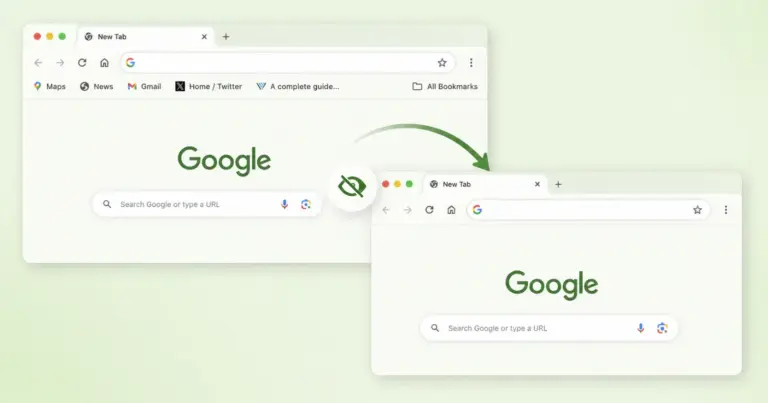 Chrome will soon let you remove the Bookmarks bar from the New Tab page