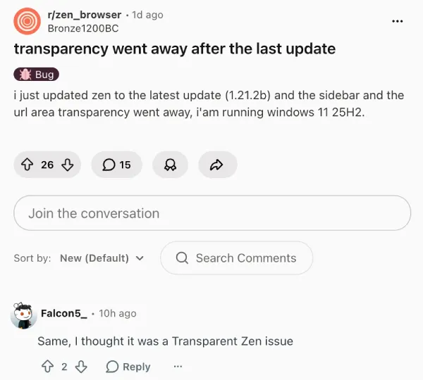 zen-browser-windows-transparency-bug-complaint