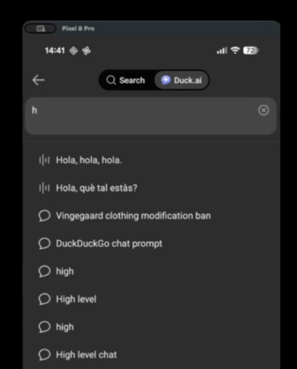 AI search.