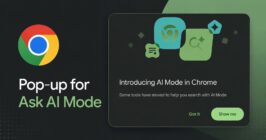 Google is testing informative pop-up for 'Ask AI Mode' in Chrome where Gemini is unsupported