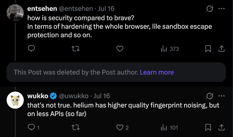 Quality fingerprinting.