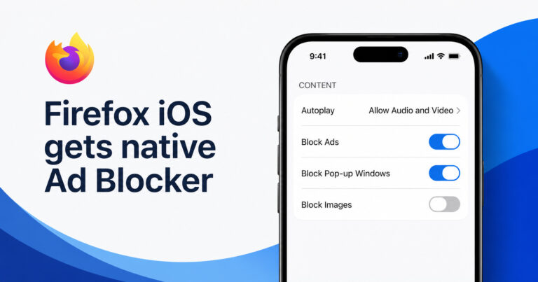 Firefox’s built-in ad blocker is here on iOS, but there’s a catch