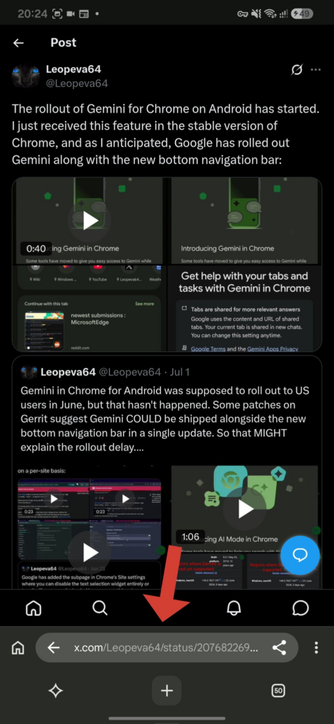 Google-Chrome-for-Android-bottom-navigation-bar-tested-2