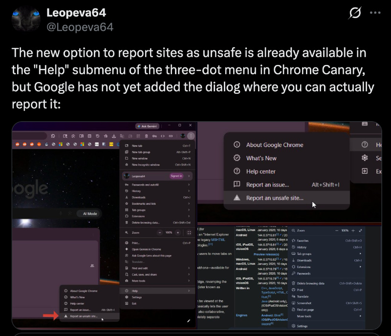 Leopeva screenshot.