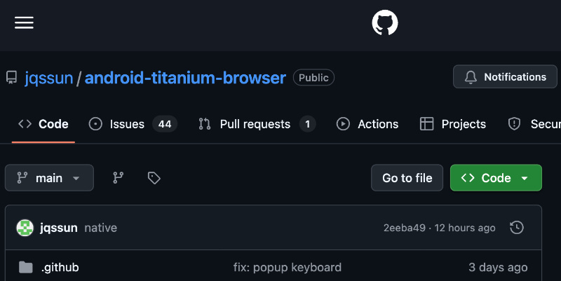 Project Titanium.