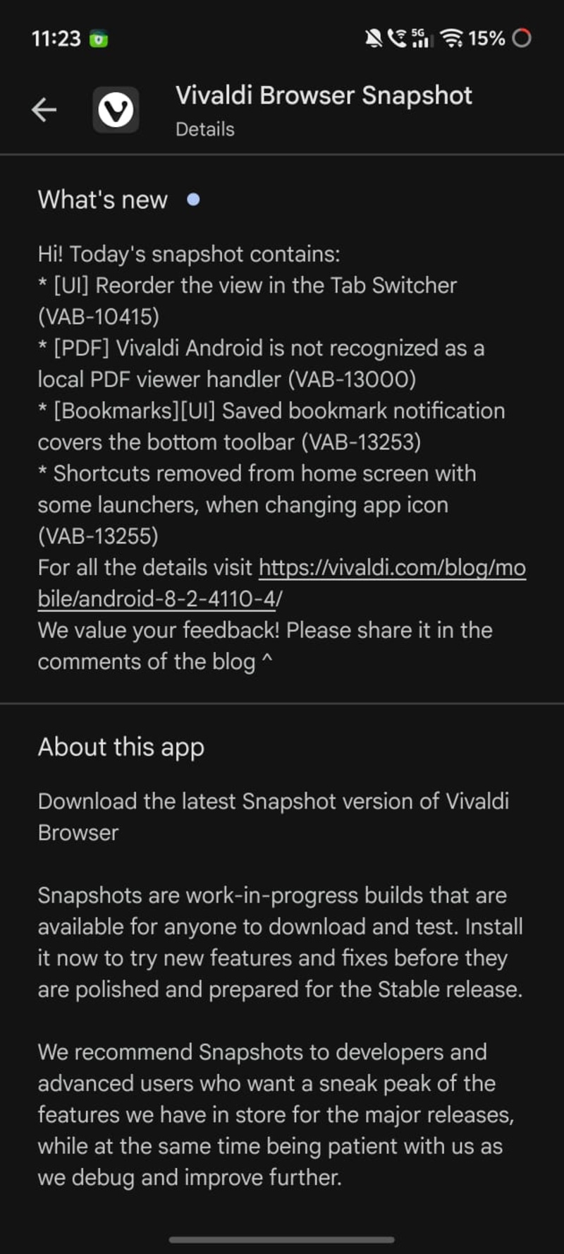 Play Store screenshot.