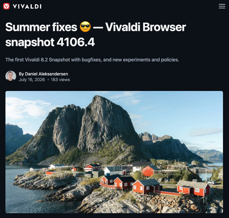 Snapshot info.