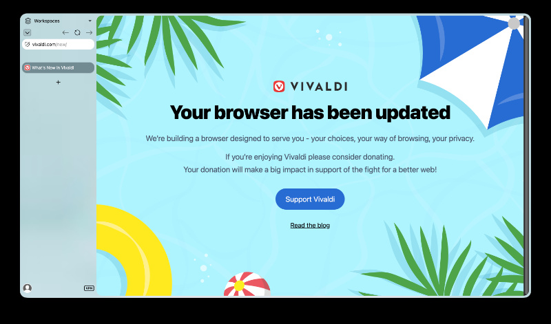 Vivaldi original design.