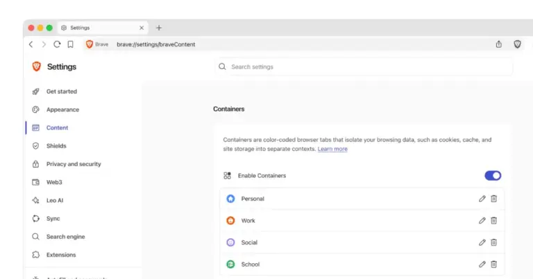 Brave’s new feature will feel very fami* to Firefox users