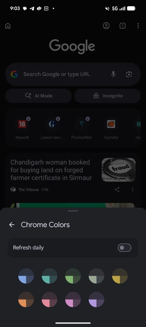 chrome-colors-android