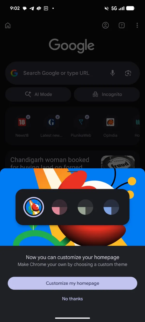 chrome-customize-your-homepage-android-popup