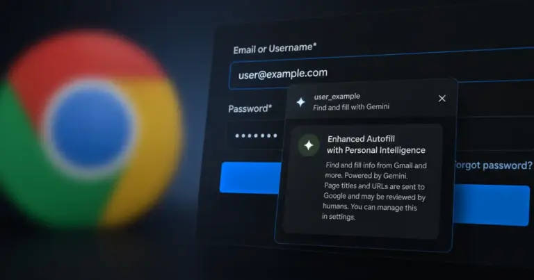 Chrome wants Gemini to fill your forms using details from Gmail and Photos