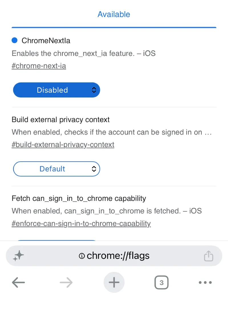 chromenextita-ios-new-bottom-bar-disable