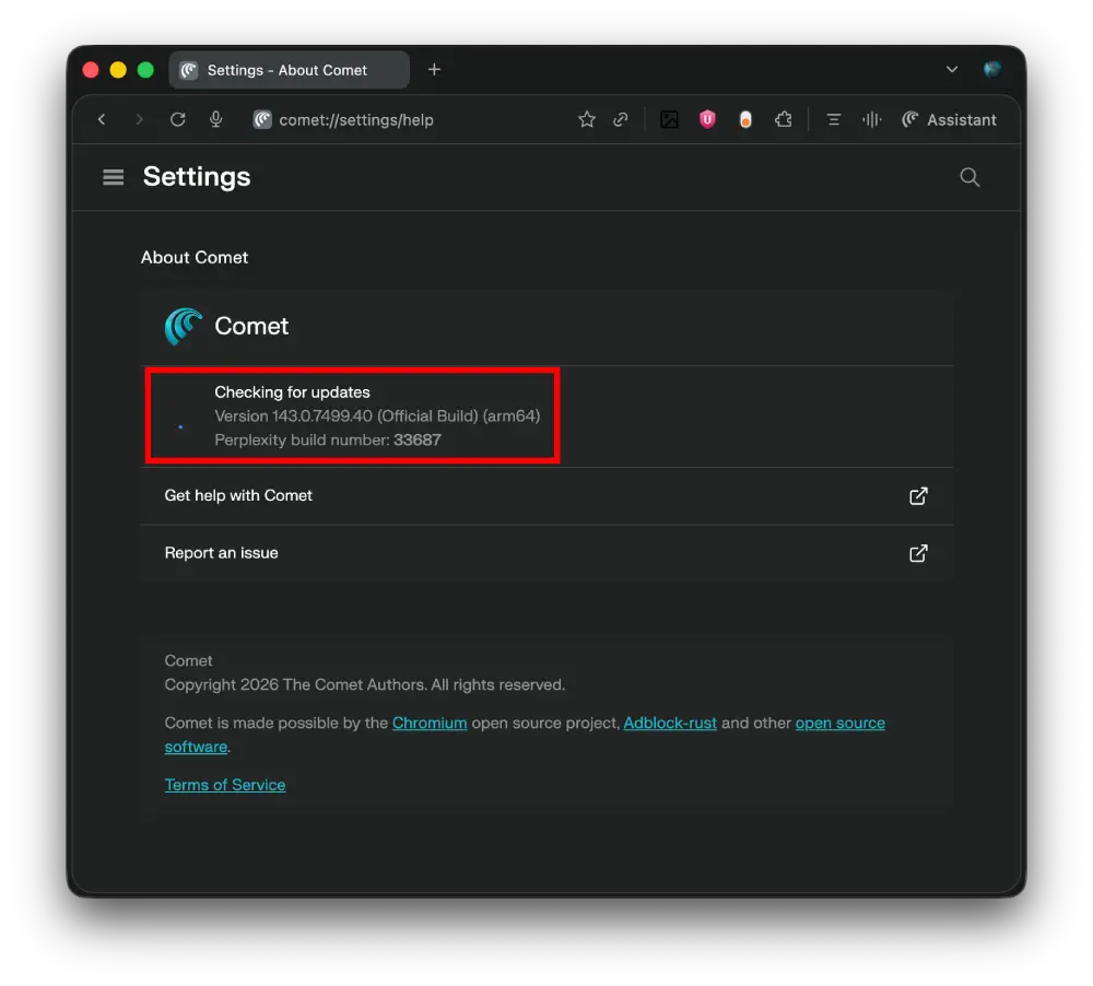 comet-browser-update-page-mac