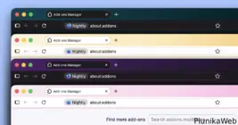 Firefox now has gradient themes and new widgets in Nightly