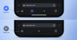 Google Chrome will let you hide the Gemini button from the bottom toolbar