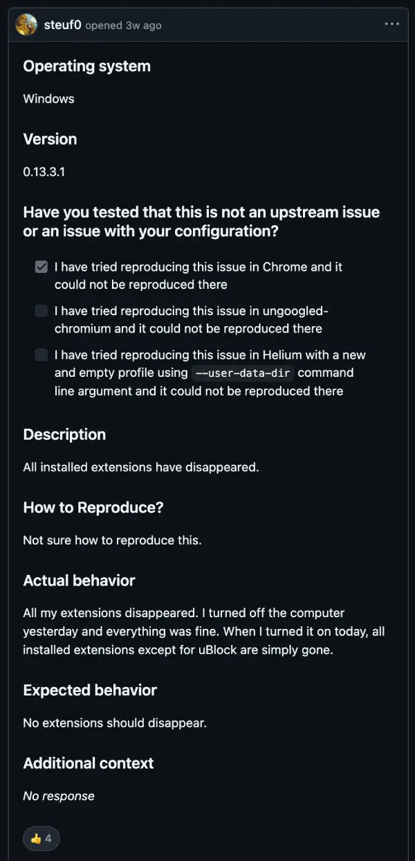 helium-browser-bug-removes-extensions