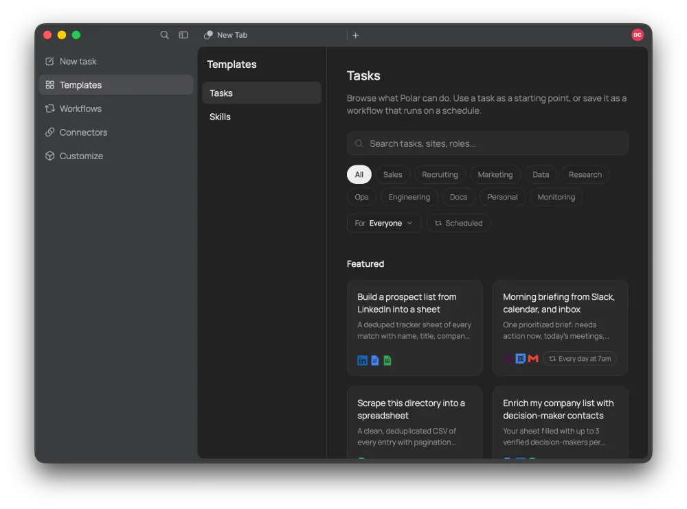 polar-browser-templates