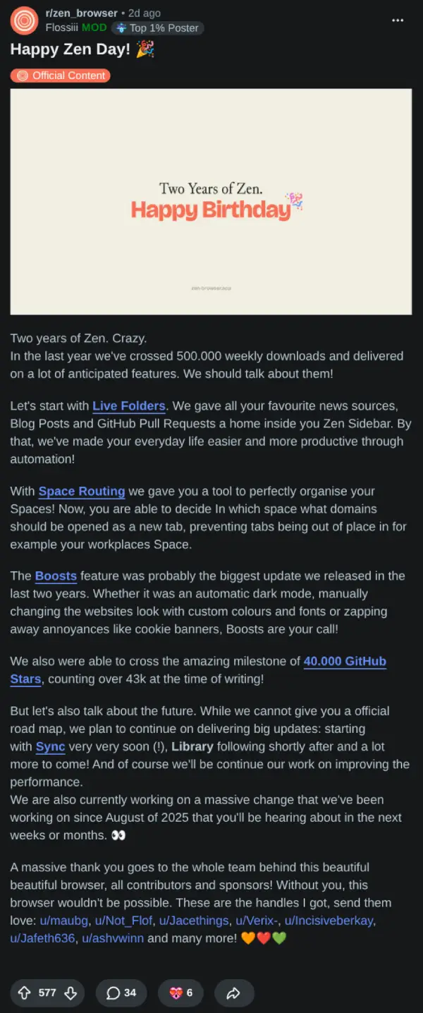 zen-browser-two-year-birthday-post
