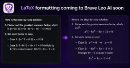 Brave's Leo AI is about to deliver a major formatting upgrade for students
