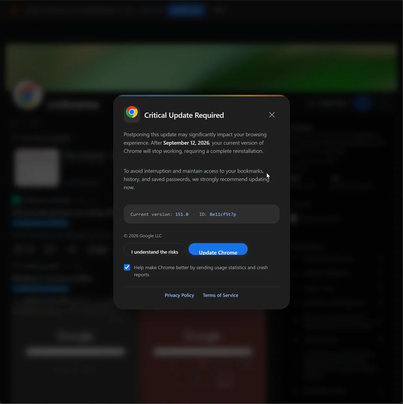 Critical update.