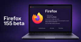 Latest Firefox 155 beta displays blocked trackers in address bar, and brings faster page loads
