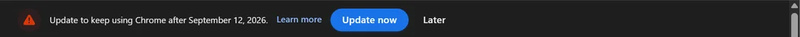 Update to keep using...
