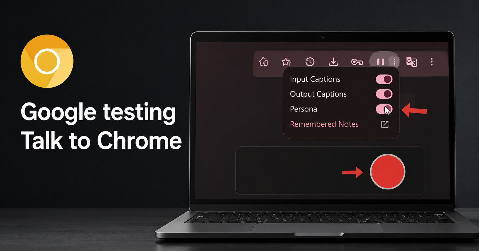 Google is testing a voice-controlled “Talk to Chrome” AI assistant on Chrome