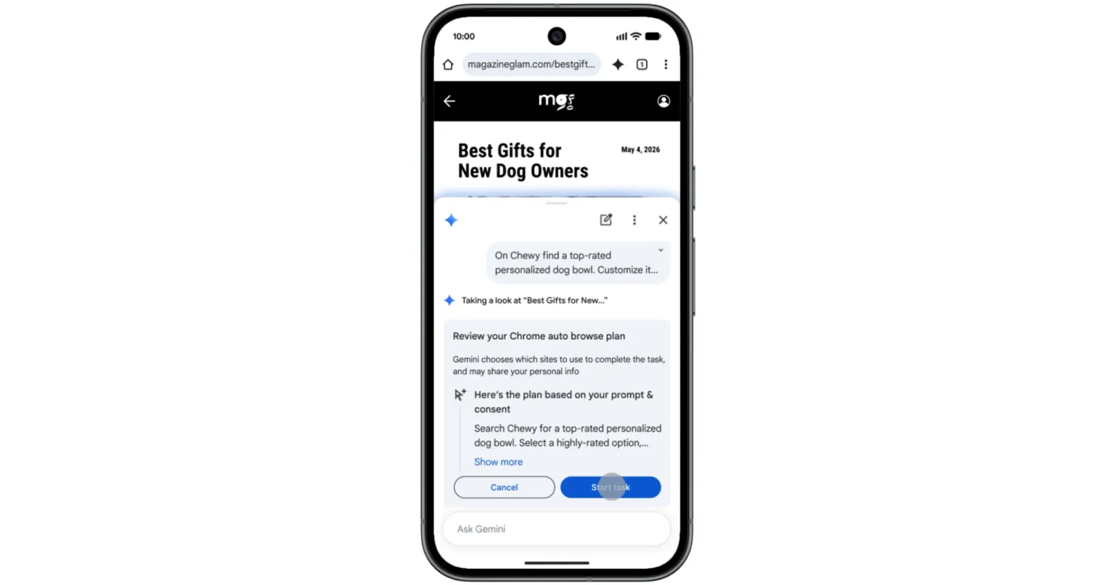 Gemini in Chrome for Android is now official and rolling out widely in the US