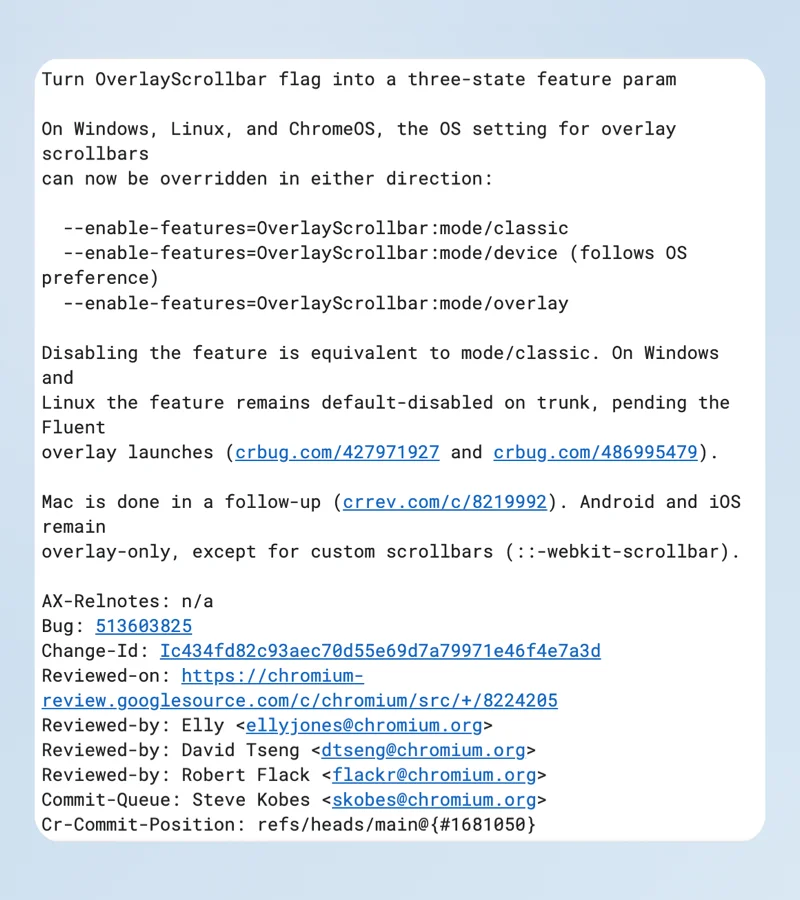 chrome-canary-overlay-scrollbar-code-commit