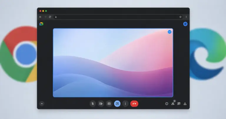 Google and Microsoft team up to fix the biggest pain point in browser screen sharing