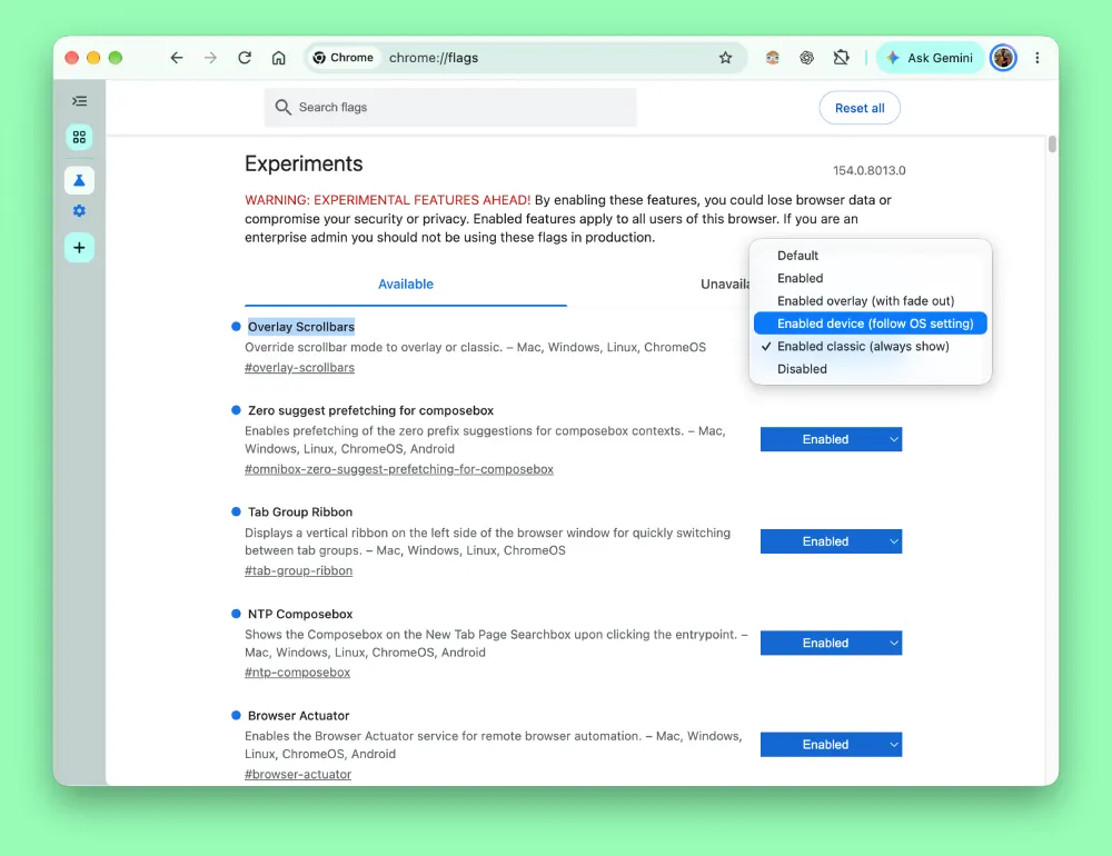 chrome-flags-overlay-scrollbars-options-canary