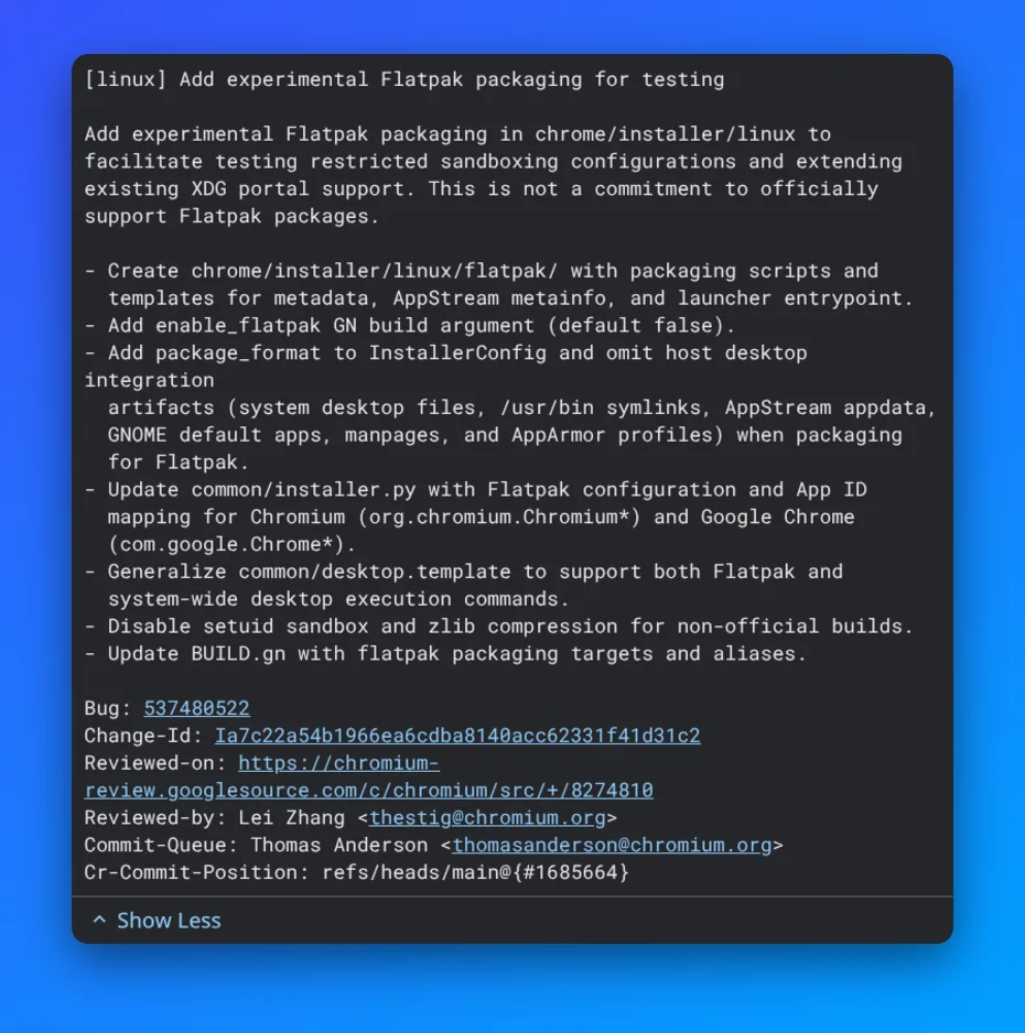 chrome-linux-flatpack-support-commit
