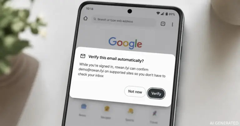 Chrome is improving its email verification shortcut, and Android support could be next