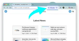 Microsoft copies Google, renames Edge 'AI Search' to 'AI Mode' in latest Canary build