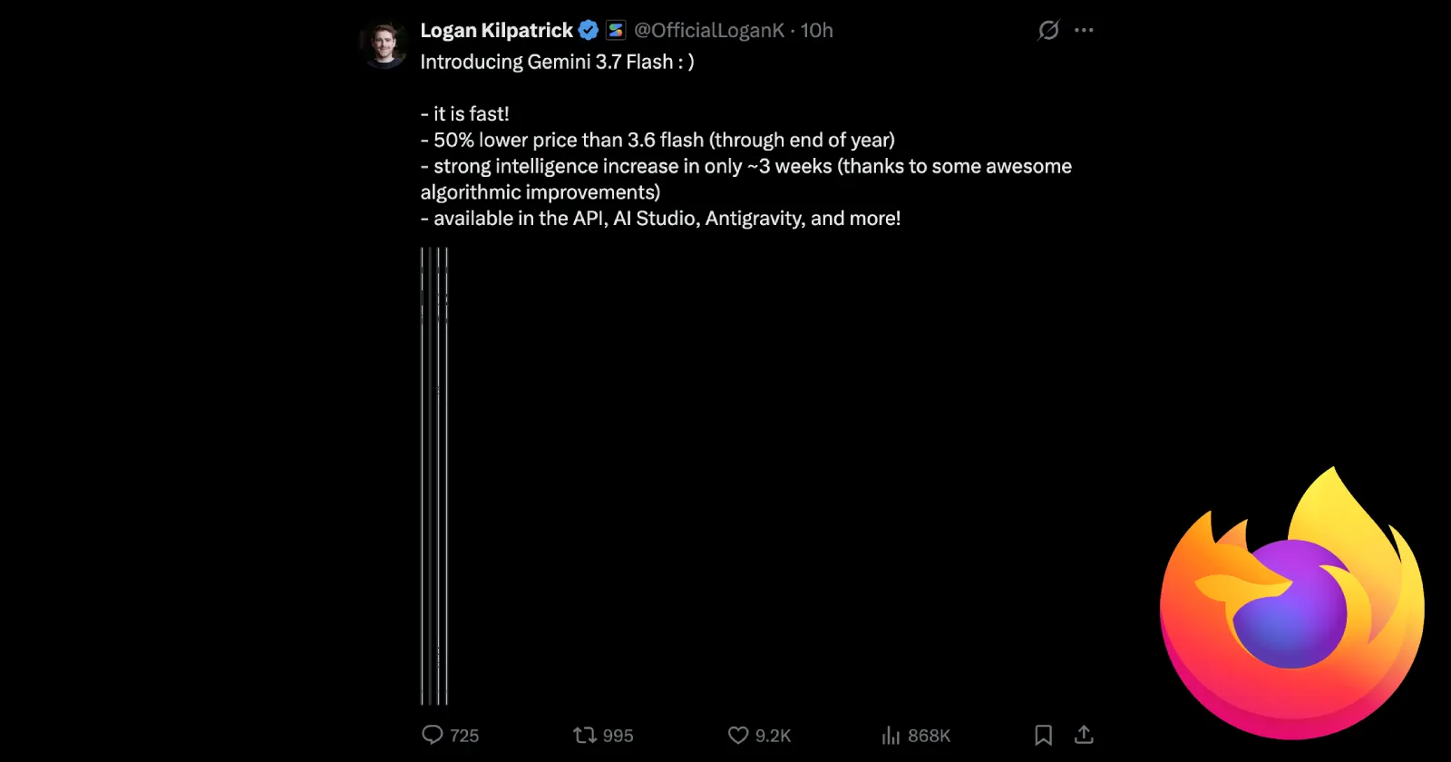Firefox users unable to view images and videos on X in new carousel layout