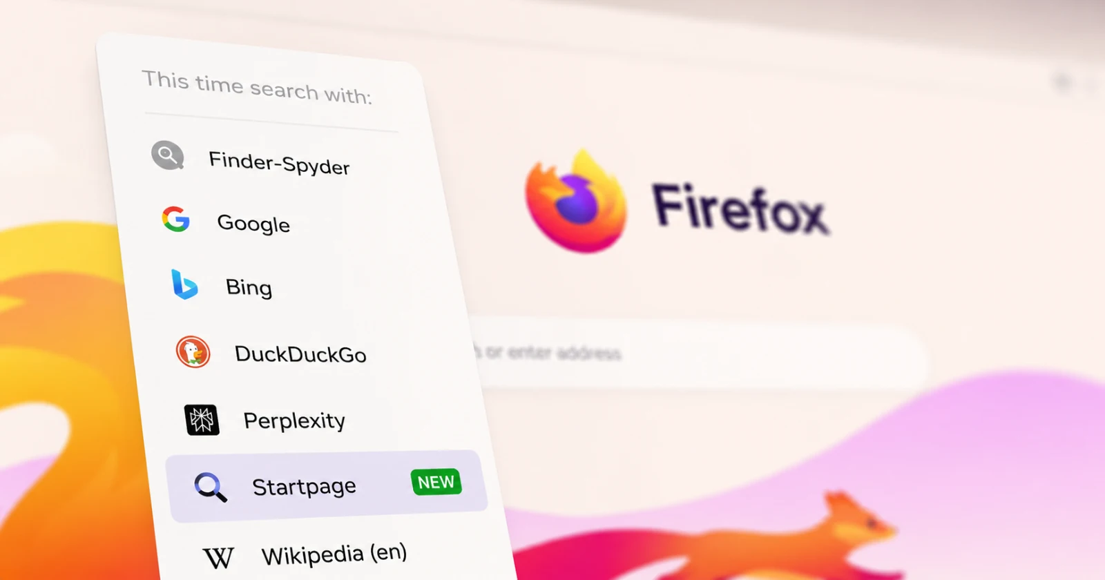 Firefox just made it way easier to search without AI or tracking