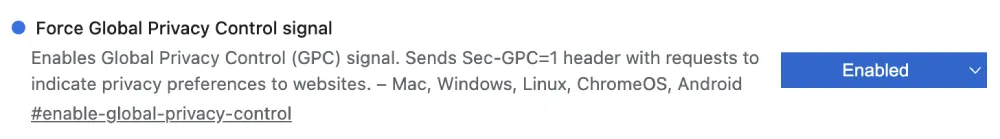 google-chrome-canary-global-privacy-control-flag