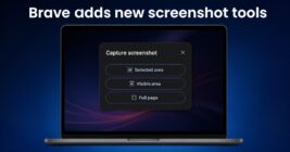 Brave upgrades its built-in screenshot tool with three capture modes
