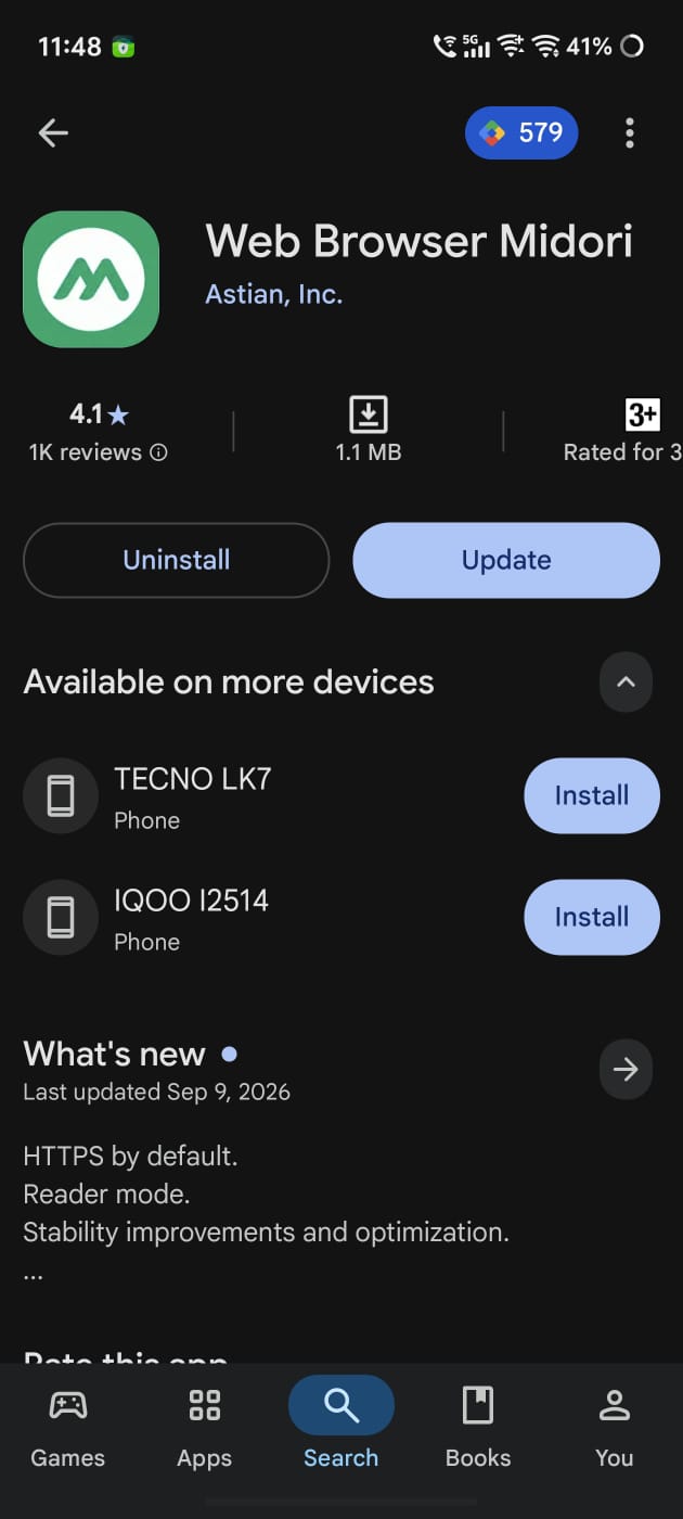 Play Store.
