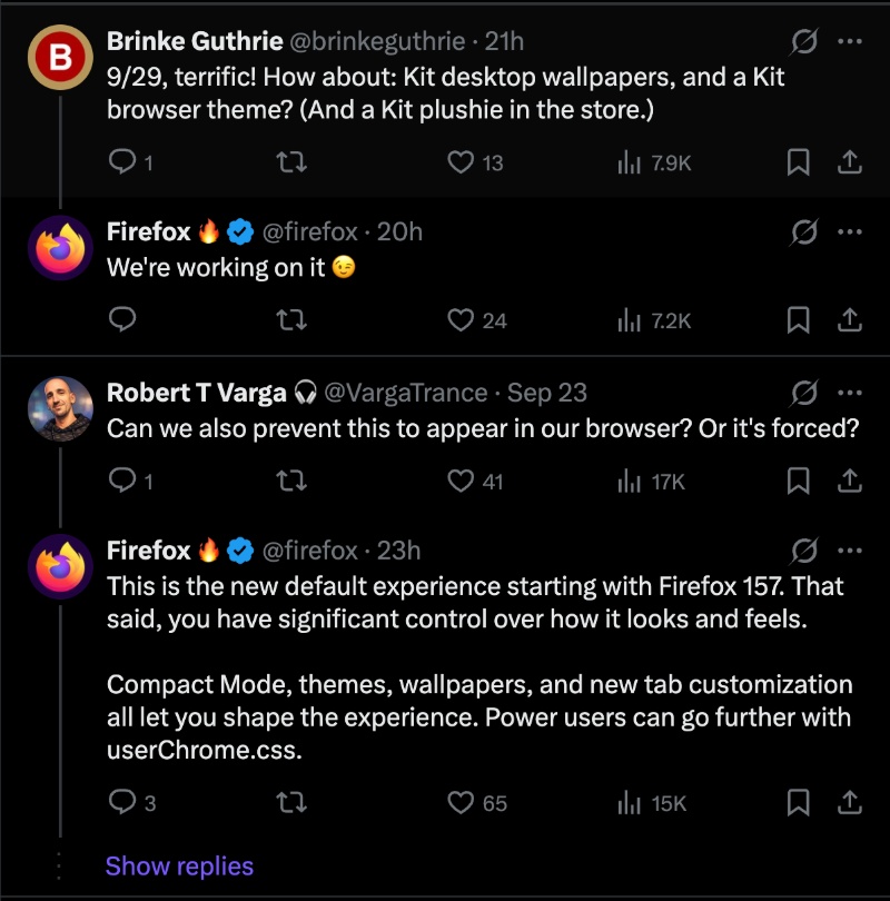 Firefox Q&A.