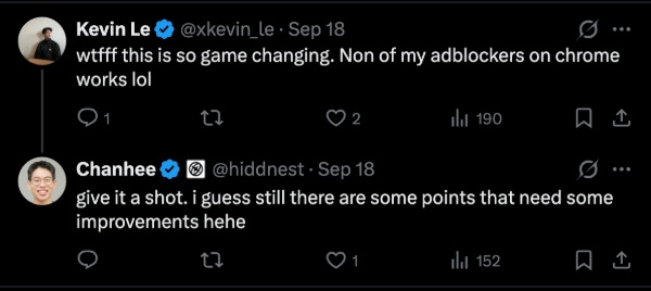 Screenshot Aside post on X.