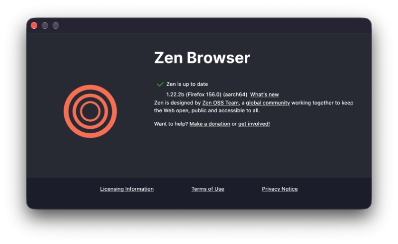 Zen update.