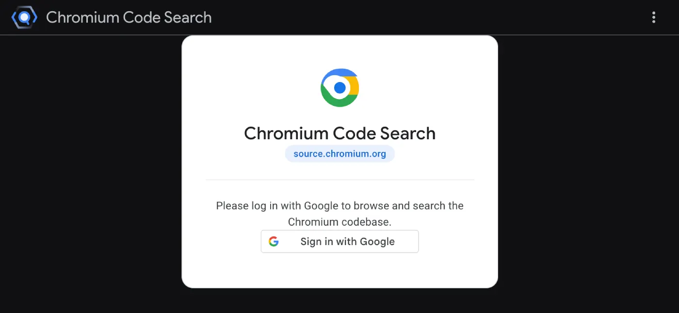 chromium-code-search-login