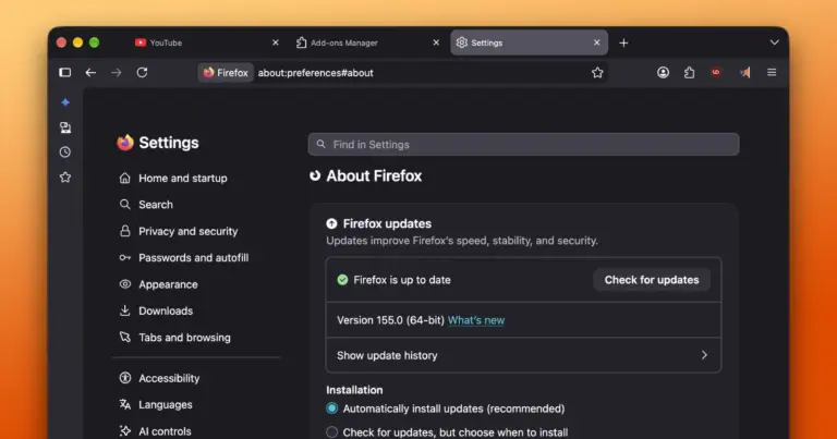 Mozilla rolls out Firefox 155 with Smart Window expansion, live tracker badges, and Linux sleep fixes