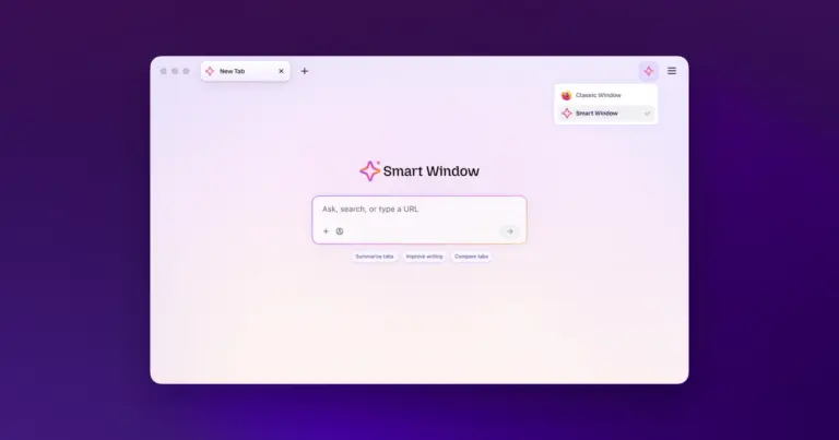 Firefox expands Smart Window beta rollout and explains how to actually use it