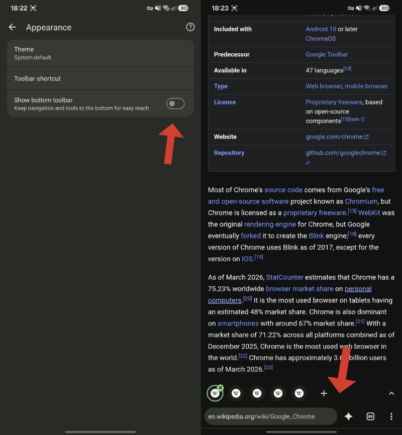 Bottom navigation bar disabled.